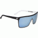 Spy Optic Flynn Sunglasses - Whitewall Frame and Grey W/Light Blue Spectra Lens 673016809131