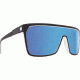 Spy Optic Flynn Sunglasses, Whitewall Frame, Happy Gray Green W/Light Blue Spectra Lens, 670323209437