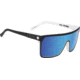 Spy Optic Flynn Sunglasses, Whitewall Frame, Happy Gray Green W/Light Blue Spectra Lens, 670323209437