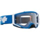 Spy Optic Foundation Motocross Goggles, Checkers Frame, Clear Lens, Medium, 110281