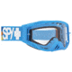 Spy Optic Foundation Motocross Goggles, Matte Blue Frame, Clear Lens, Large/Extra Large, 114685