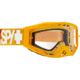 Spy Optic Foundation Motocross Goggles, Matte Gold Frame, Clear Lens, Large/Extra Large, 184195
