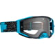 Spy Optic Foundation Motocross Goggles, Maze Blue Frame, Clear Lens, Large/Extra Large, 114388
