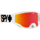 Spy Optic Foundation Plus Matte Motocross Goggles, White, One Size, 111073