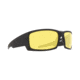 Spy Optic General Sunglasses, Matte Black Ansi Rx Frame, Happy Yellow Lens 673118243440