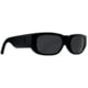 Spy Optic Genre Matte Sunglasses w/ Happy Gray Polar, Black, One Size, 100785