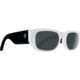 Spy Optic Genre Matte Sunglasses /w Happy Gray w/ Black Mirror, Black, One Size, 162955