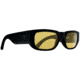 Spy Optic Genre Matte Sunglasses w/ Happy Yellow, Black, One Size, 100786