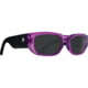 Spy Optic Genre Men's Sunglasses, Translucent Magenta Matte Black Frame, Happy Gray Lens, Medium/Large, 162956