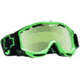Spy Optic 311016854819 Omega Goggles - Matte Neon Green Frame, Green w/ Silver Mirror Lens