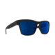 Spy Optic Haight 2 Sunglasses, Soft Matte Black/Blue Fade Frame, Happy Gray/Green w/ Dark Blue Lens, 673232282706