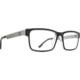 Spy Optic Hale 58 Sunglasses, Black Clear Gunmetal Frame, Clear Lens, Medium, 43706