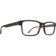 Spy Optic Hale 58 Sunglasses, Black Tortoise Matte Frame, Clear Lens, Medium, 43705