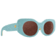 Spy Optic Hangout Women's Sunglasses, Juneshine Mango Daydream Frame, Happy Bronze Lens, Medium, 153898