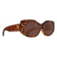 Spy Optic Hangout Women's Sunglasses, Brown Frame, Brown Lens, Small/Medium, 115592