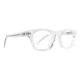 Spy Optic Hardwin 50 Men's Sunglasses, Crystal Frame, Demo w/ Spy+ Lens Print Lens, Small, 96774
