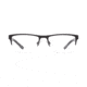 Spy Optic Hawke Single Vision Prescription Eyeglasses, Matte Black/Matte Black Horn Frame, 573474316000SV
