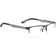 Spy Optic Hawke Single Vision Prescription Eyeglasses, Matte Gunmetal/Matte Black Frame, 573474436000SV