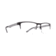 Spy Optic Hawke Single Vision Prescription Eyeglasses, Matte Black/Matte Black Horn Frame, 573474316000SV