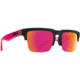 Spy Optic Helm 5050 Soft Matte Translucent Sunglasses, Black, One Size, 49085