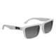 Spy Optic Helm Sunglasses w/ Matte White Frame &amp; Grey Lens