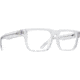 Spy Optic Helm Optical 54 Crystal Sunglasses, Clear, One Size, 92042