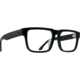 Spy Optic Helm Optical 56 Sunglasses, Black Matte Frame, Demo w/ Spy+ Lens Print Lens, Medium, 92043