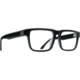 Spy Optic Helm Optical 56 Sunglasses, Black Frame, Demo w/ Spy+ Lens Print Lens, Medium, 92044