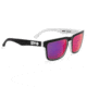 Spy Optic Helm Bifocal Prescription Sunglasses, Whitewall Frame, Grey w/Blue Mirror Lens-673015809121BI