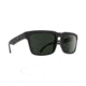 Spy Optic Helm Sunglasses, Soft Matte Black Frame, Happy Grey Green Polar Lens 673015973864