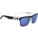 Spy Optic Helm Sunglasses - Whitewall Frame and Grey W/Navy Spectra Lens 673015809121