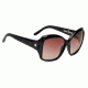 Spy Optic Honey Single Vision Prescription Sunglasses, Black Frame, Merlot Fade Lens-673035038164SV