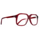 Spy Optic Hot Spot Optical 56 Sunglasses, Translucent Brick Frame, Demo w/ Spy+ Lens Print Lens, One Size, 151757