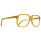 Spy Optic Hot Spot Optical 56 Sunglasses, Translucent Honey Frame, Demo w/ Spy+ Lens Print Lens, One Size, 151758