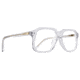 Spy Optic Hot Spot Optical 58 Sunglasses, Crystal Frame, Demo w/ Spy+ Lens Print Lens, One Size, 151761