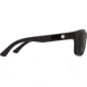 Spy Optic Hunt Sunglasses, Black Frame, Happy Gray Green Lens, 673469038863