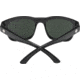 Spy Optic Hunt Sunglasses, Black Frame, Happy Gray Green Lens, 673469038863