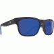 Spy Optic Hunt Sunglasses, Matte Black Navy Frame, Happy Bronze Polar W/ Dark Blue Spectra Lens, Polarized, 673469714438