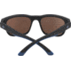 Spy Optic Hunt Sunglasses, Matte Black Navy Frame, Happy Bronze Polar W/ Dark Blue Spectra Lens, Polarized, 673469714438