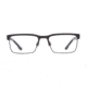 Spy Optic Jonah Single Vision Prescription Eyeglasses, Matte Black / Matte Black Frame, 573353849000SV