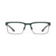 Spy Optic Jonah Single Vision Prescription Eyeglasses, Matte Forest/Matte Army Camo Tort Frame, 573353298000SV