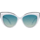 Spy Optic Julep Single Vision Prescription Sunglasses, White Frame, 6700000000006SV