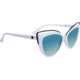Spy Optic Julep Single Vision Prescription Sunglasses, White Frame, 6700000000006SV