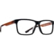 Spy Optic Justice 59 Men's Sunglasses, Matte Black Trans Sepia Frame, Demo w/ Spy+ Lens Print Lens, Large/Extra Large, 94853
