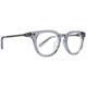 Spy Optic Kaden Fusion 50 Sunglasses, Crystal Smoke Matte Dark Gunmetal Frame, Clear Lens, Medium/Large, 134098