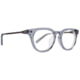 Spy Optic Kaden Fusion 50 Sunglasses, Crystal Smoke Matte Dark Gunmetal Frame, Clear Lens, Medium/Large, 134098