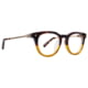 Spy Optic Kaden Fusion 50 Sunglasses, Honey Tort Fade Brushed Bronze Frame, Clear Lens, Medium/Large, 134099