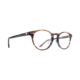 Spy Optic Kingsley Progressive Prescription Eyeglasses, Mocha Blue Stripe Frame, 573473308000PR