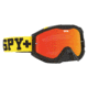 Spy Optic Klutch Goggles w/Shield Lens Shape, Jersey Yellow  Frame, Smoke w/ Red Spectra/Clear A 0322017472856