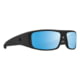 Spy Optic Logan Matte Sunglasses w/ Ice Blue Spectra Mirror, Black, One Size, 120728